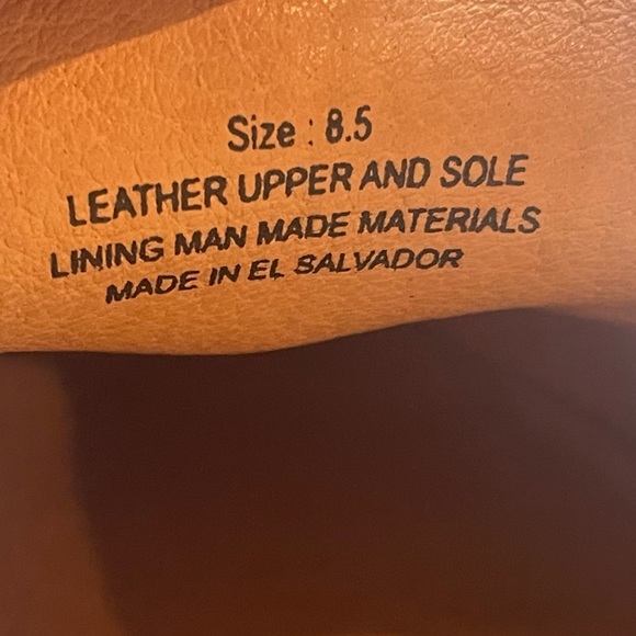 NWOB Lulus Tan Leather Slip-On Mules Size 8.5 - Picture 7 of 10